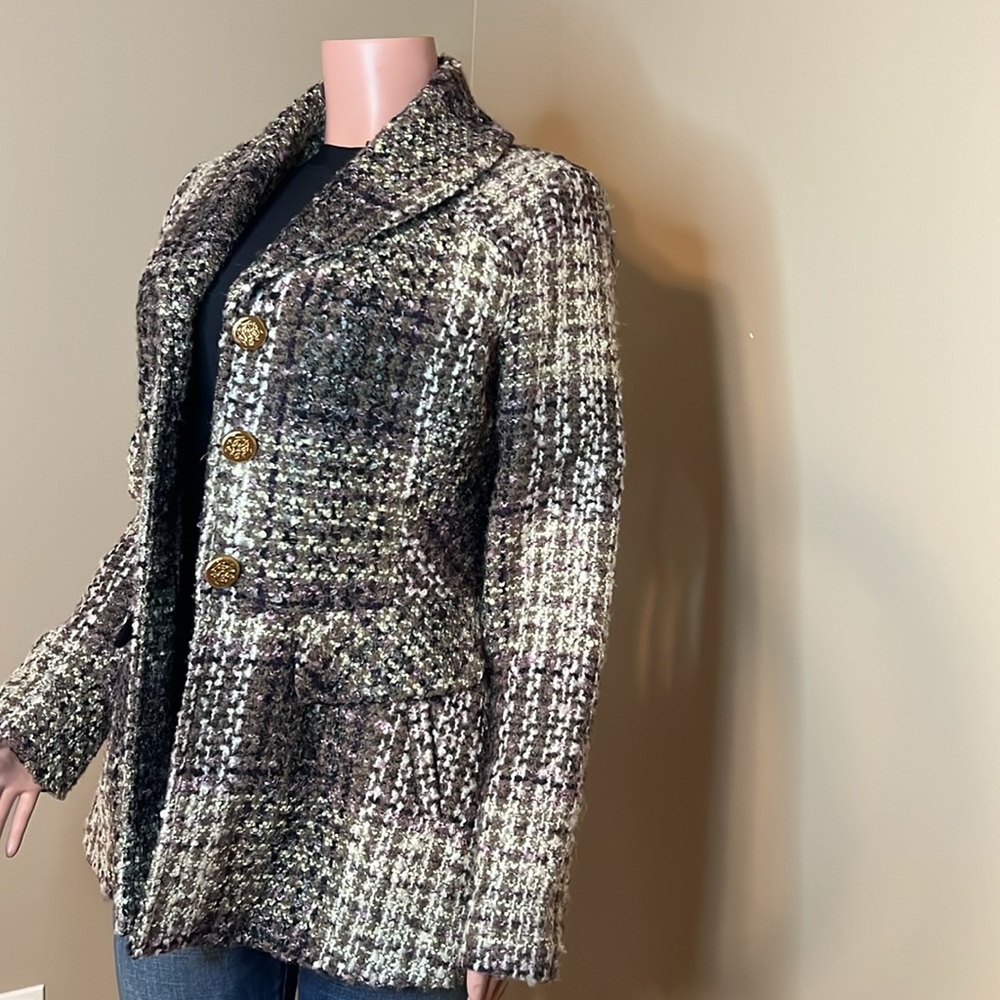 Jessica Simpson Tweed coat - Picture 5 of 8